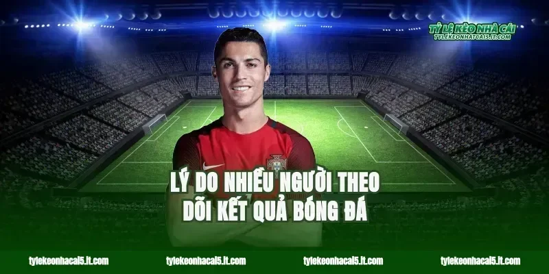 Lý do nhiều người theo dõi kết quả bóng đá