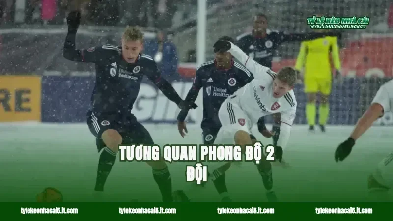 Tương quan phong độ 2 đội